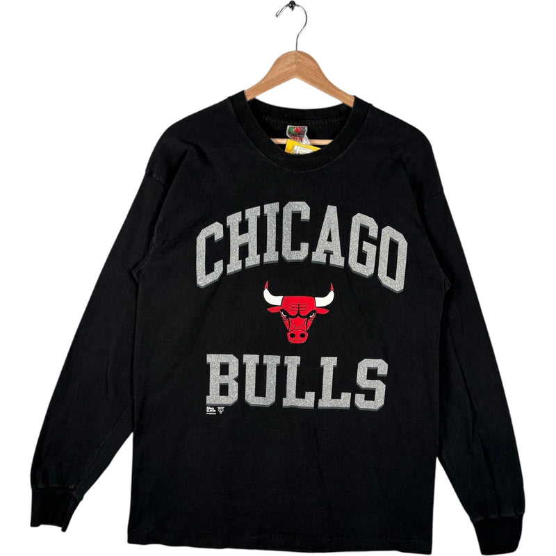 Vintage Chicago Bulls Spellout NBA Long Sleeve Tee