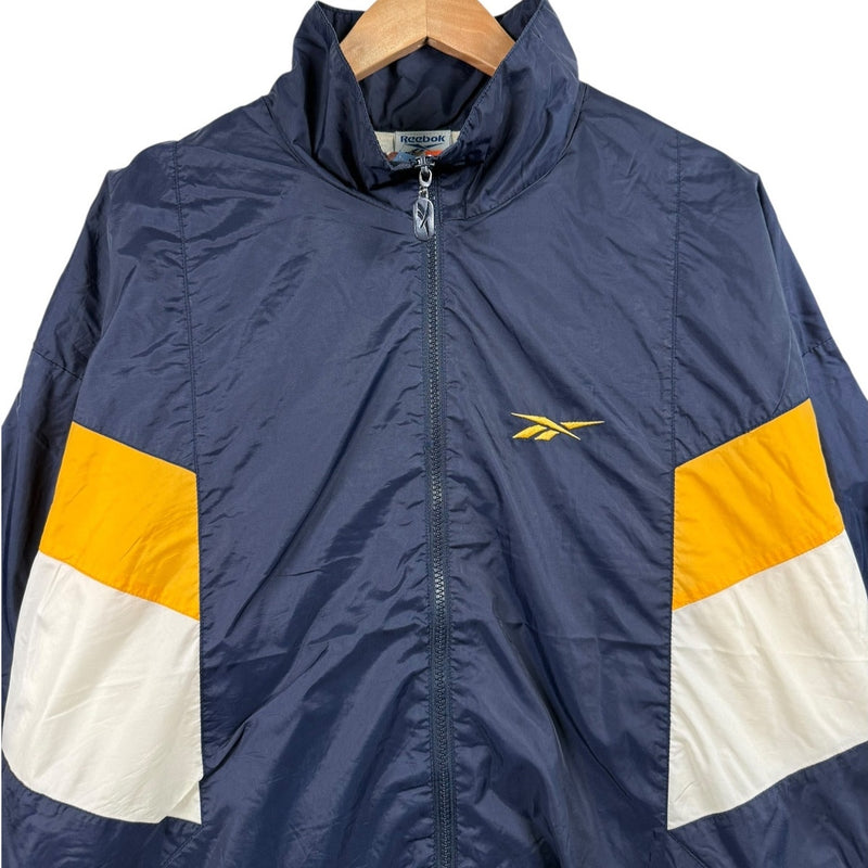 Vintage Reebok Full Zip Up Colorblock Track Jacket