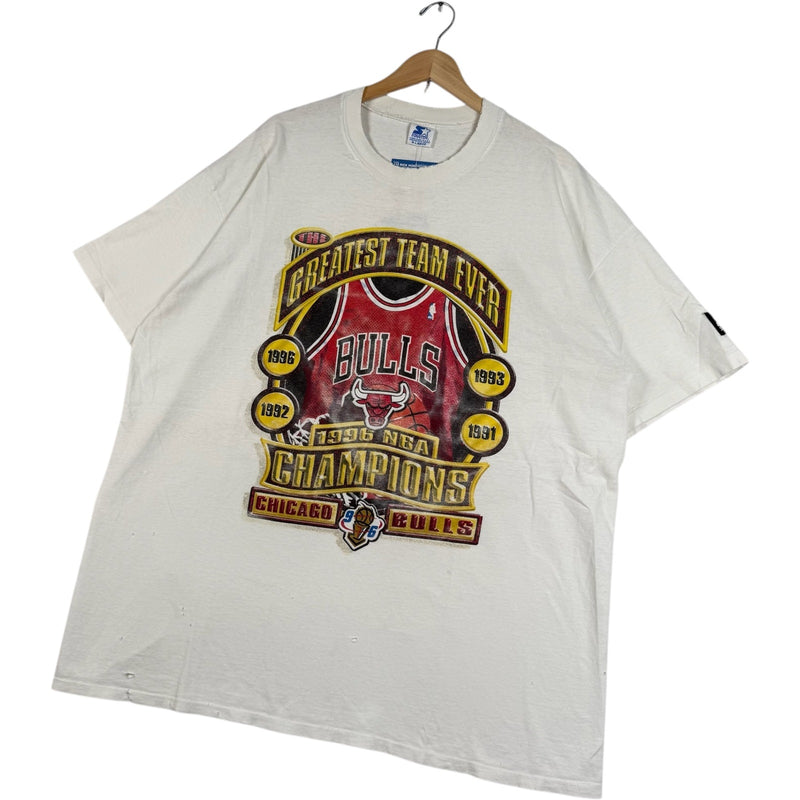 Vintage Starter Chicago Bulls Greatest Team Ever NBA 90s Tee
