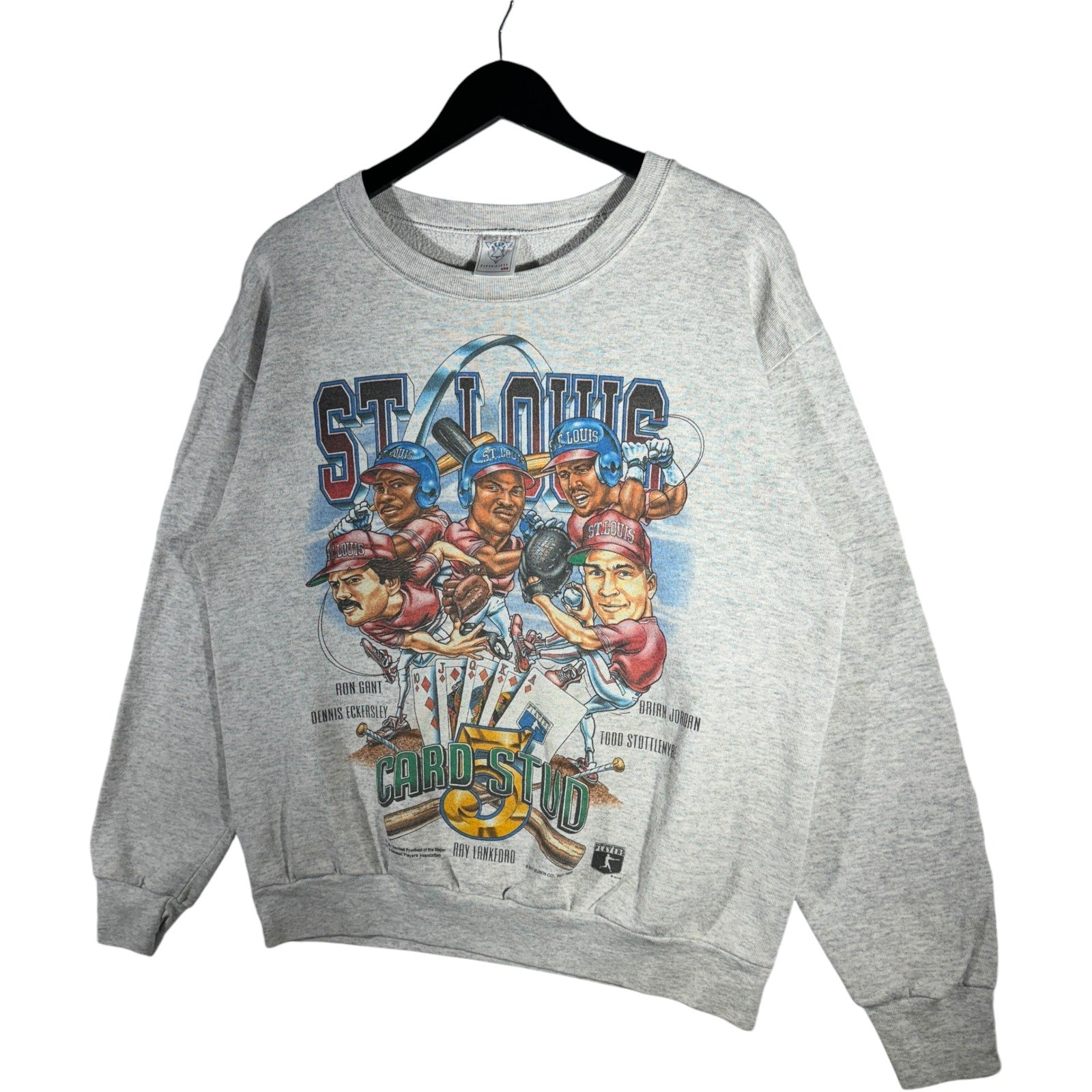 Vintage St. Louis Cardinals Caricature Crewneck