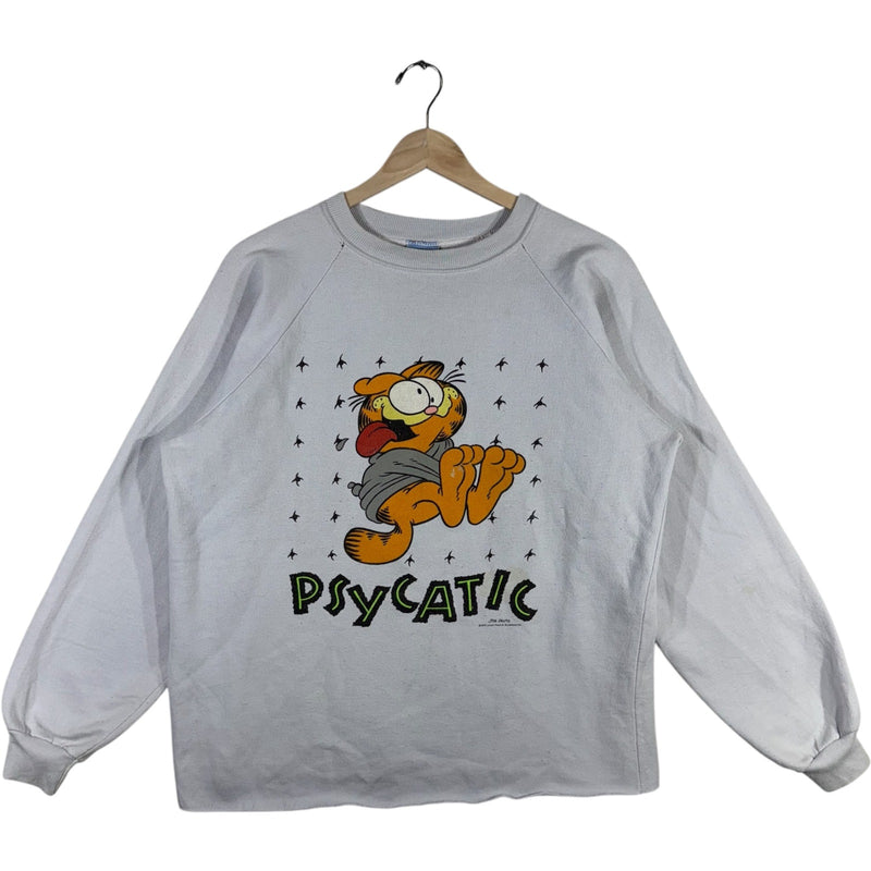 Vintage Garfield "Psycatic" Crewneck