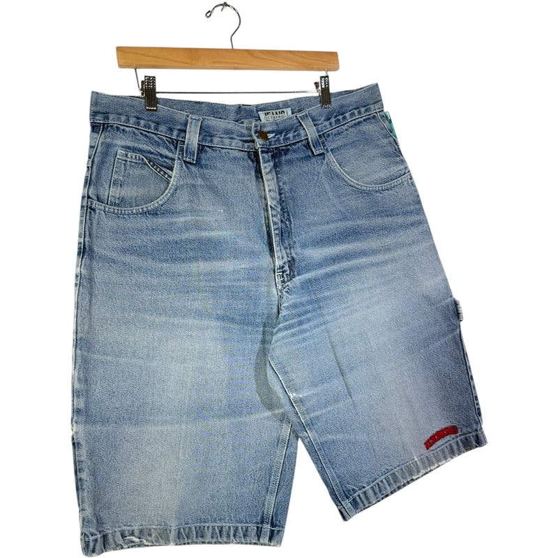 Vintage Iceberg Straight Leg Bermuda Jean Denim Shorts