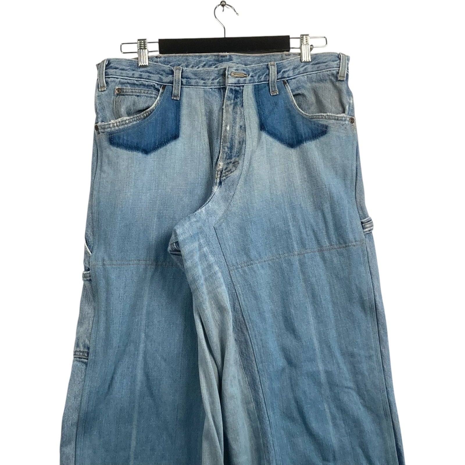 Vintage Cut & Sew Dickies Denim Carpenter Pants 34 x 30