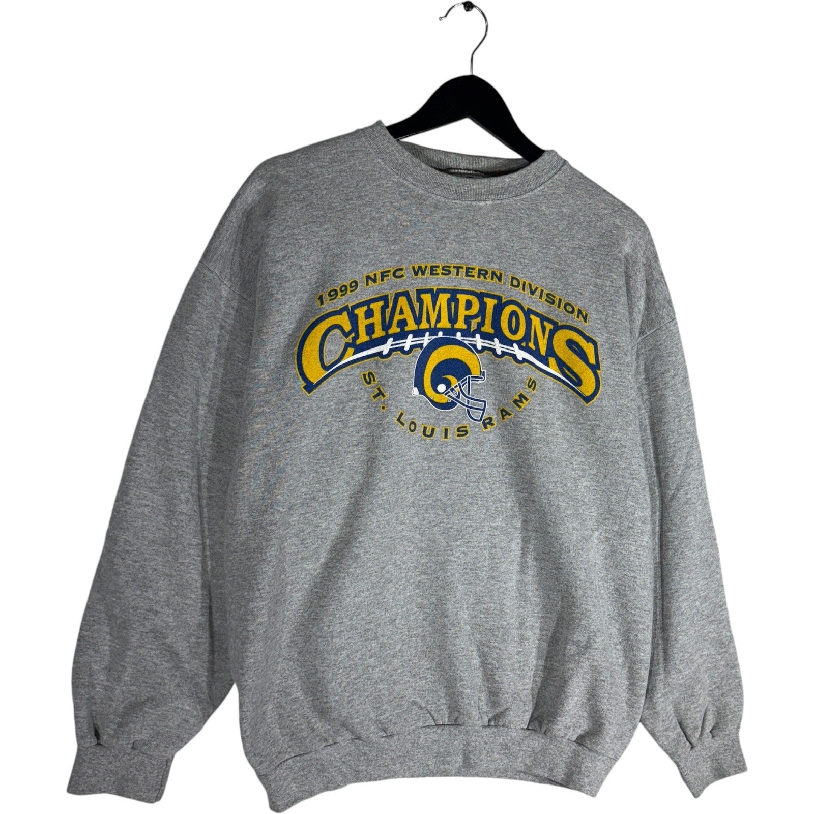 Vintage St. Louis Rams NFC West Champs Crewneck 1999