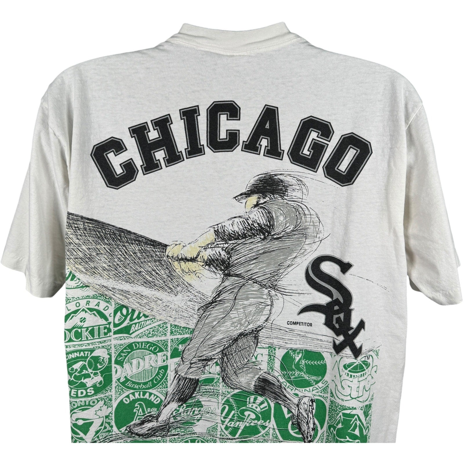 Vintage Chicago White Sox AOP MLB Tee 90s