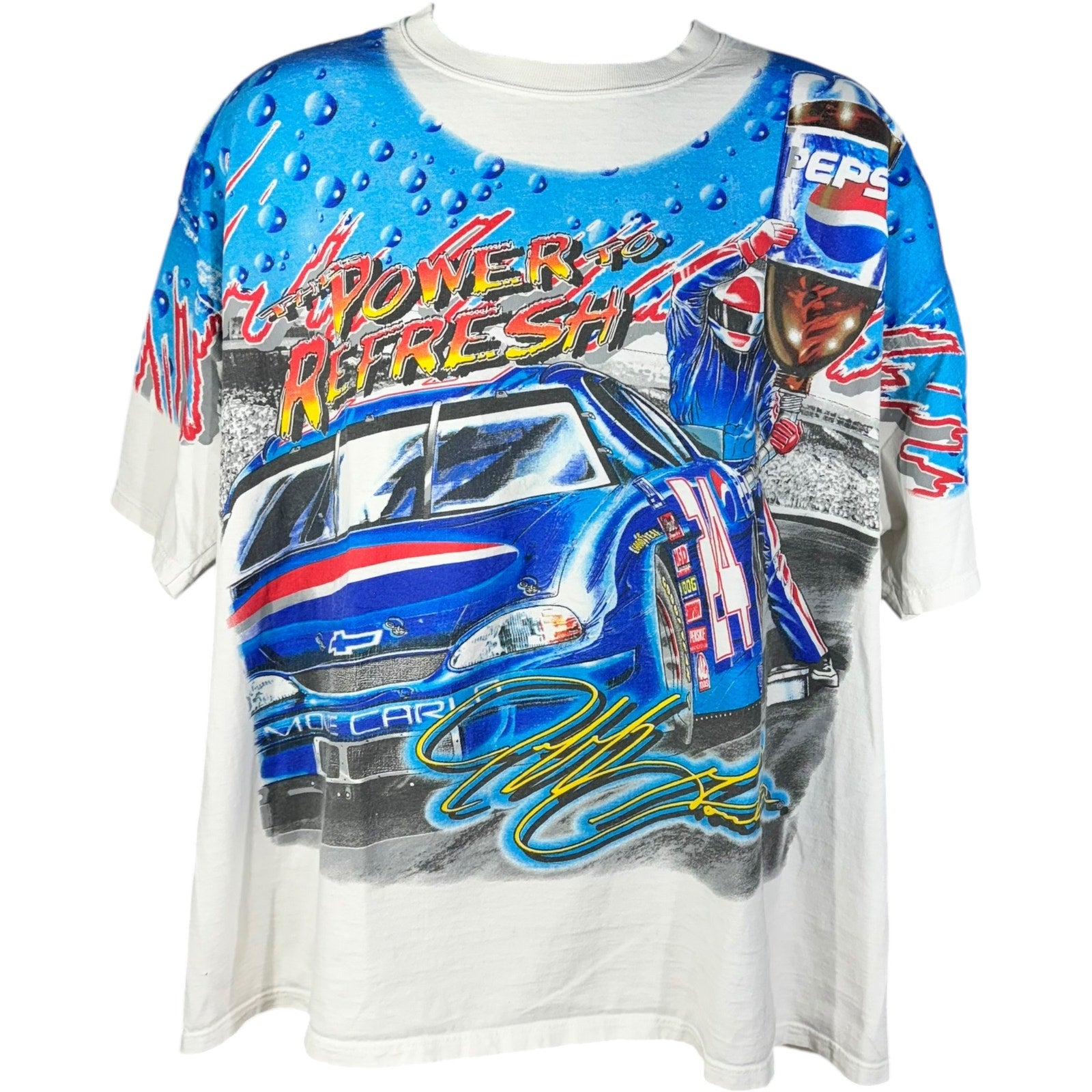 Vintage Pepsi Racing NASCAR AOP Tee