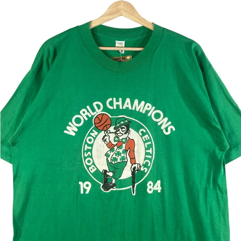 Vintage Boston Celtics 1984 NBA World Champions T-Shirt
