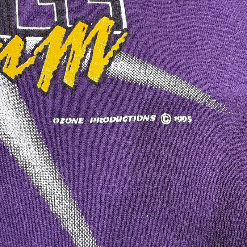 Vintage University Of North Alabama Purple Swarm Crewneck