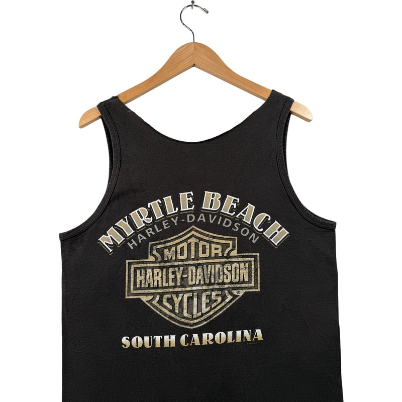 Vintage Harley Davidson Scream Eagle Myrtle Beach Tank Top