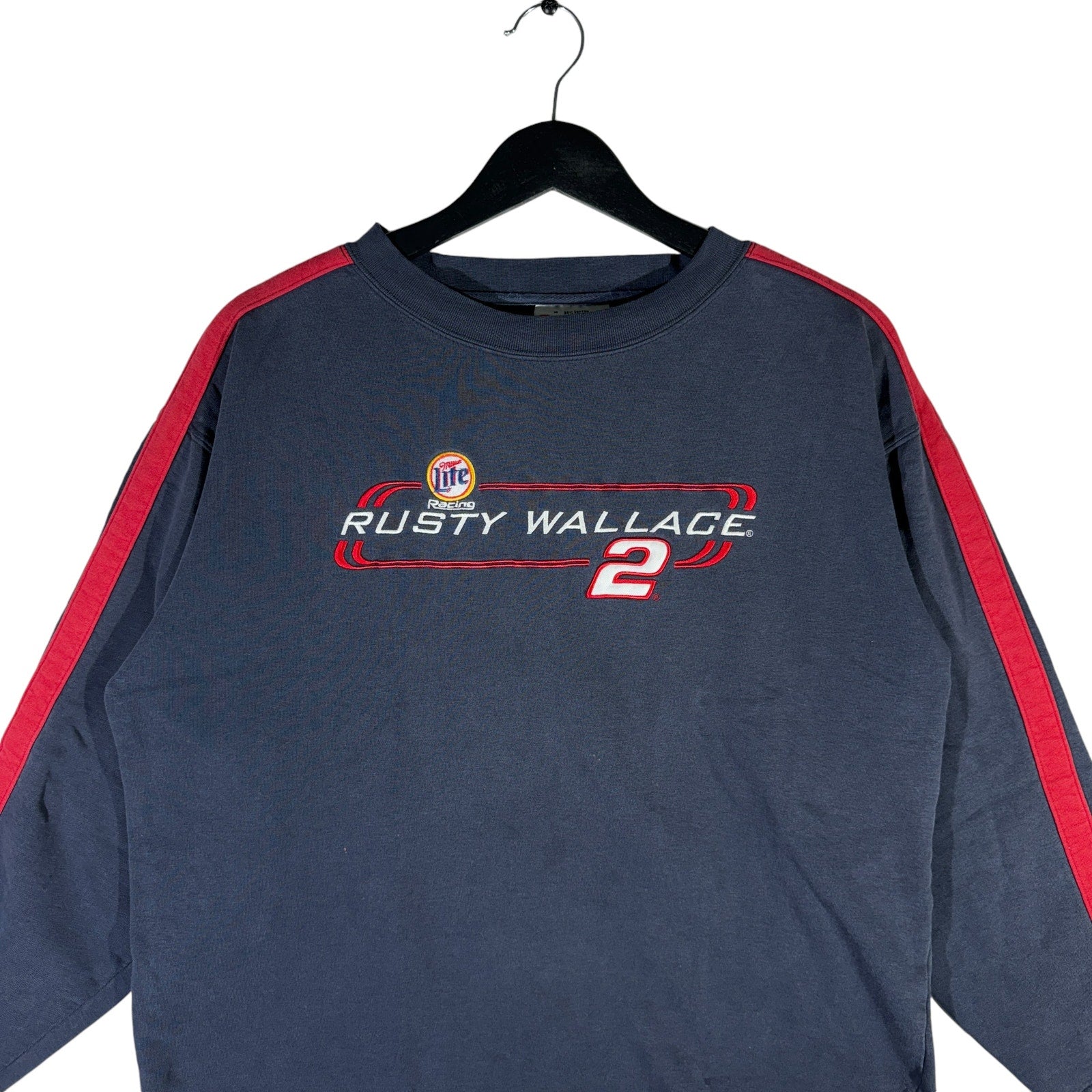 Vintage NASCAR Rusty Wallace #2 Crewneck