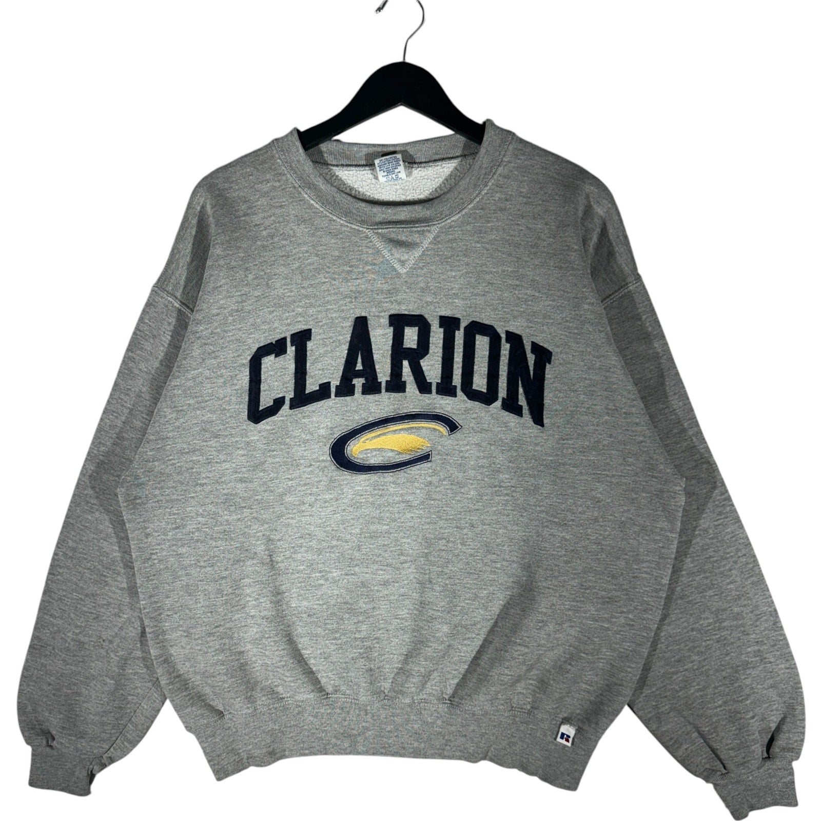 Vintage Russell Clarion University Spellout Crewneck