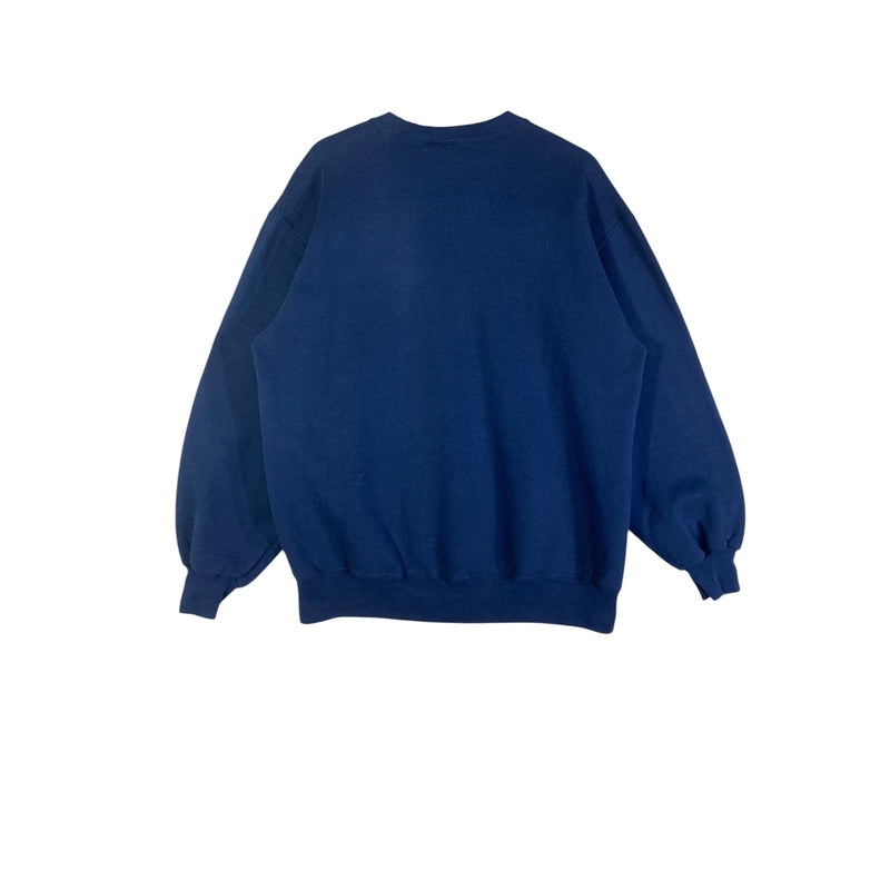 Vintage Homer Basketball Chest Spellout Crewneck