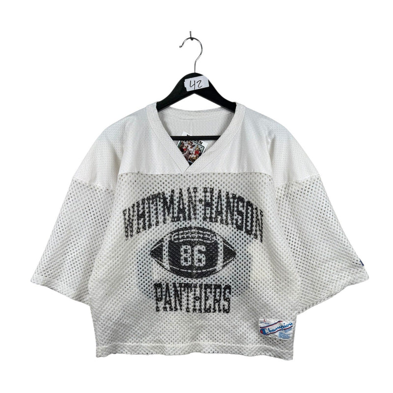 Vintage Whitman-Hanson Panthers Y2K Cropped Jersey