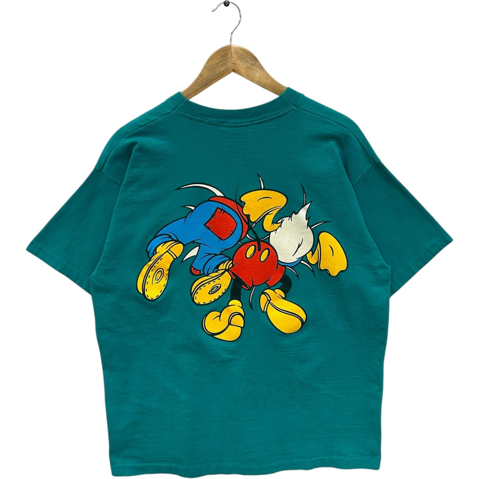 Vintage Mickey & Co. Disney Characters Break Through Tee