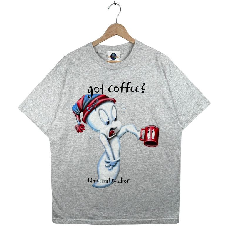 Vintage Universal Studios Casper Got Coffee? T-Shirt