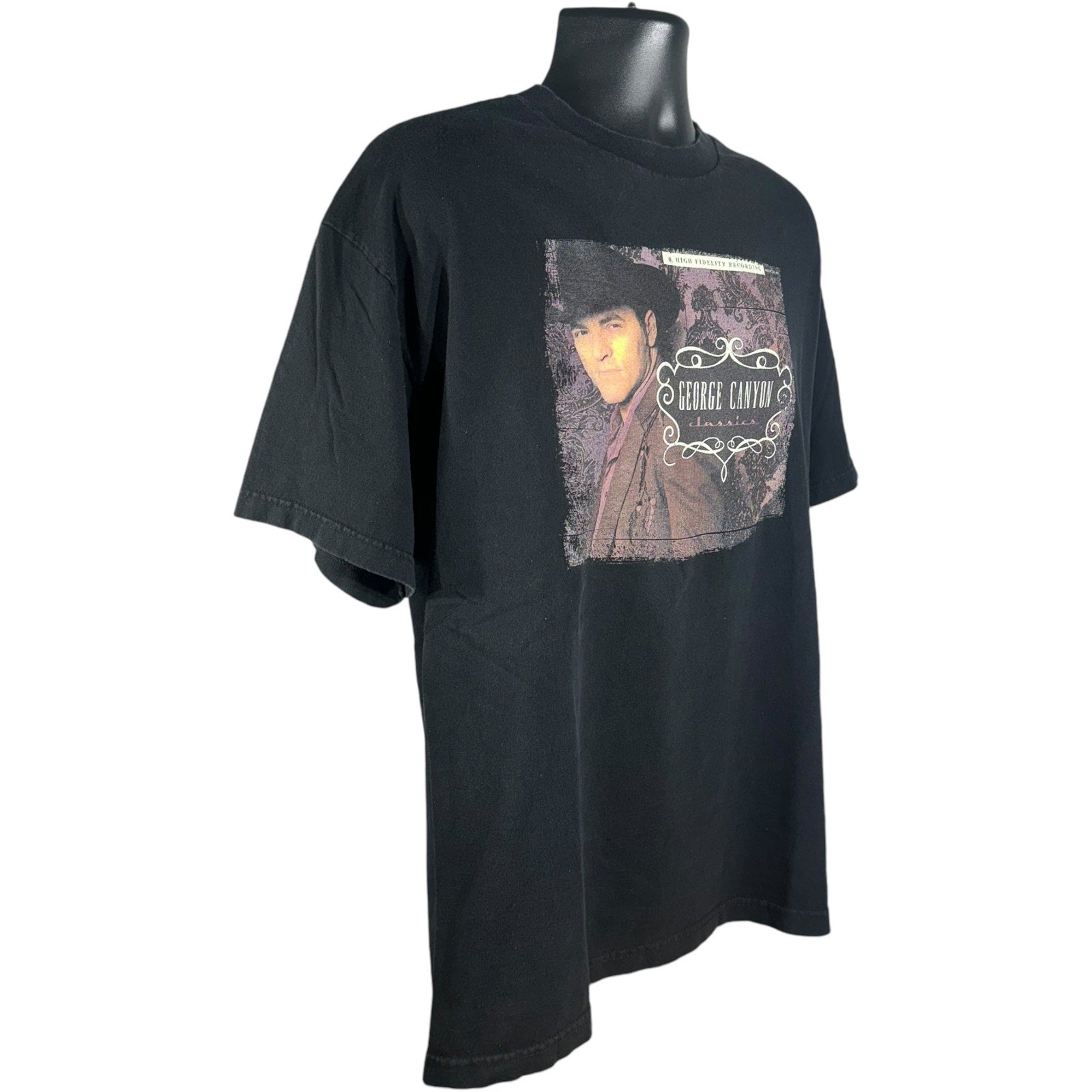 George Canyon "In A Quiet Room" Tour Tee 2007