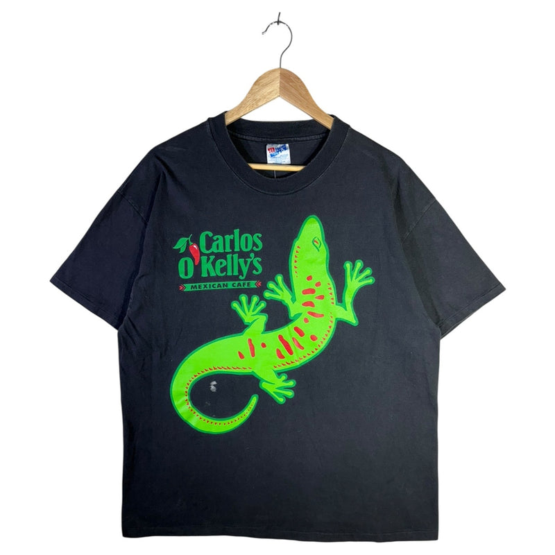 Vintage Carlos O’Kelly’s Mexican Cafe Neon Gecko T-Shirt