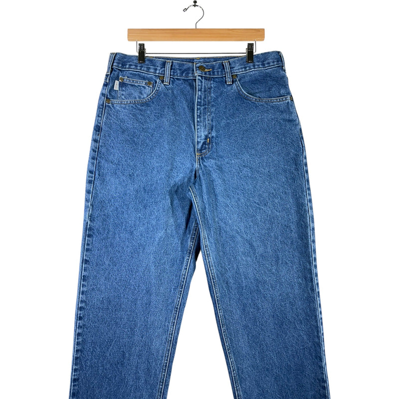 Vintage Carhartt Relaxed Fit Denim Jeans 36x32