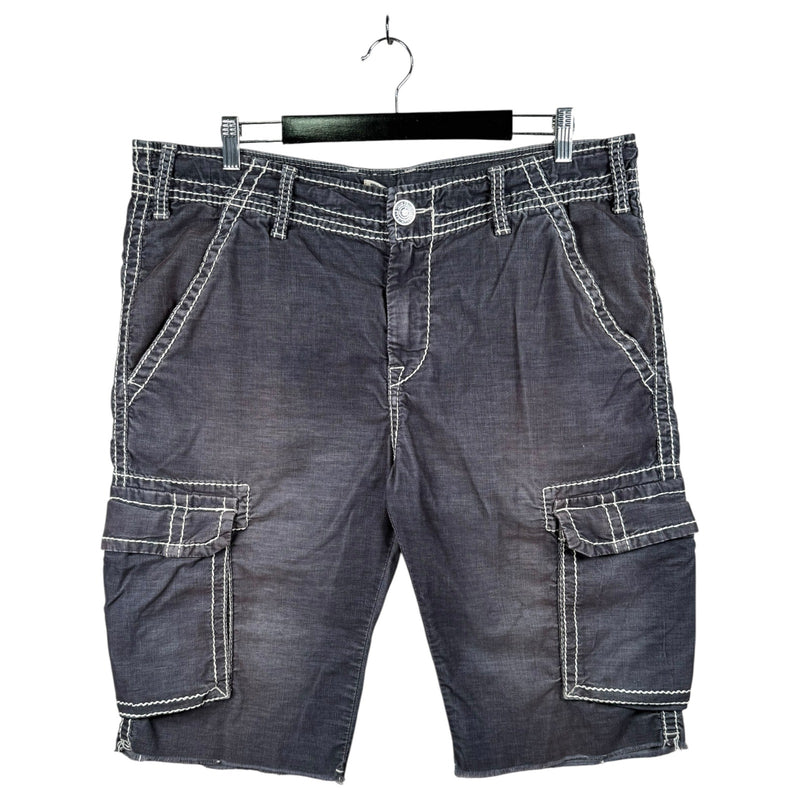 Vintage True Religion Cargo Denim Shorts 38