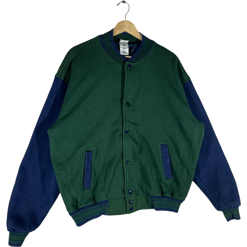 Vintage Colorblock Varsity Jacket