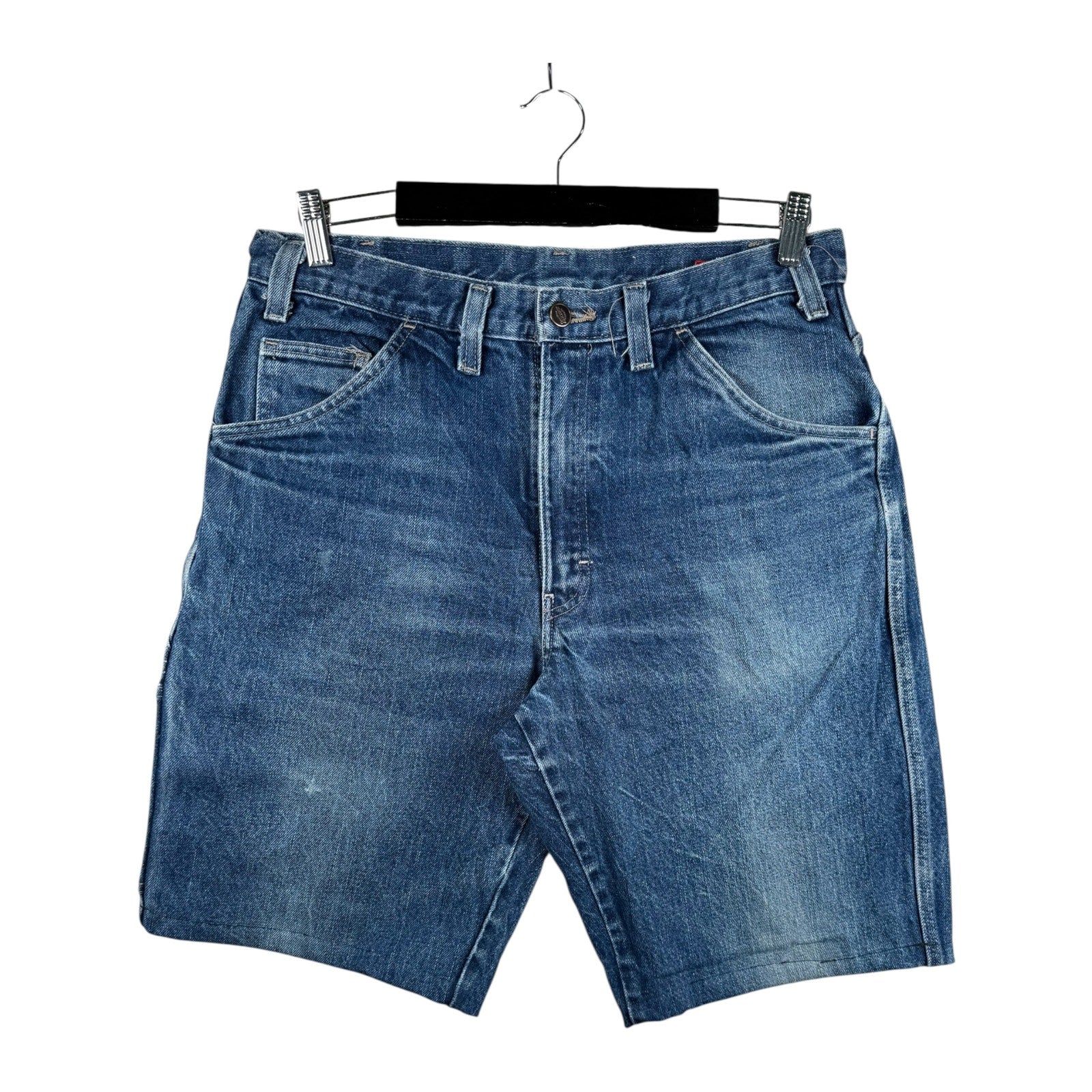 Vintage Dickies FR Cargo Denim Shorts 35