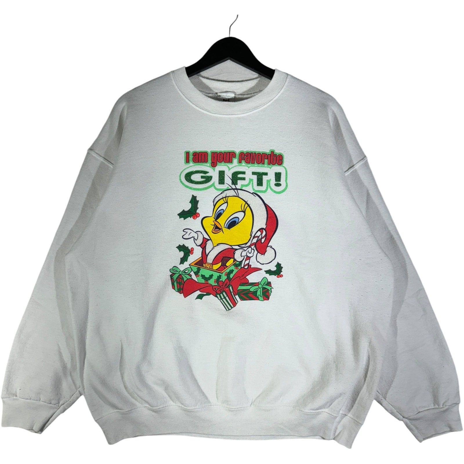 Vintage "I Am Your Favorite Gift!" Tweety Bird Crewneck