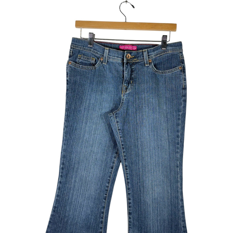 Vintage Glo Flared Denim Jeans 9