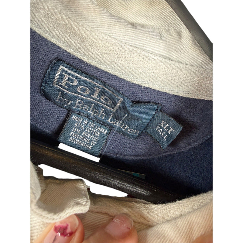 Vintage Polo Ralph Lauren Colorblock Long Sleeve Polo Rugby