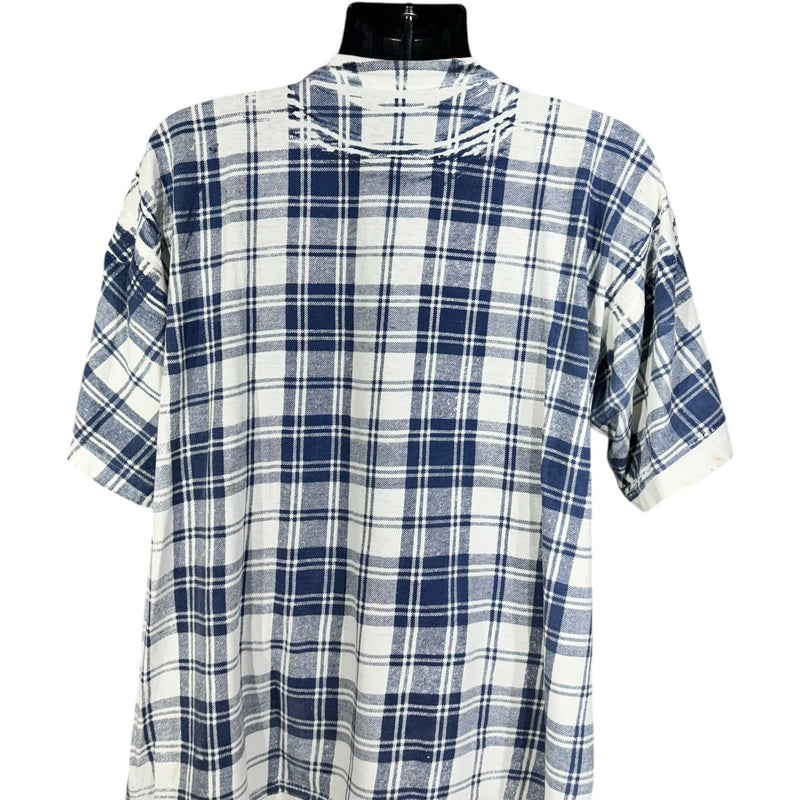 Vintage Georgetown University Plaid Mascot Tee