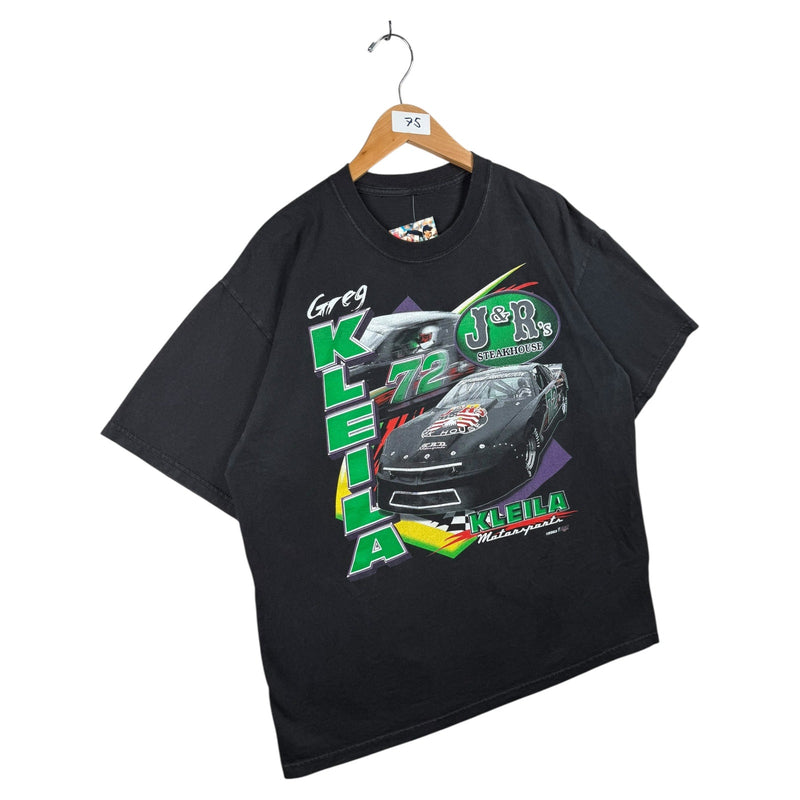 Vintage NASCAR Greg Kleila Motorsports J&R's Steakhouse T-Shirt