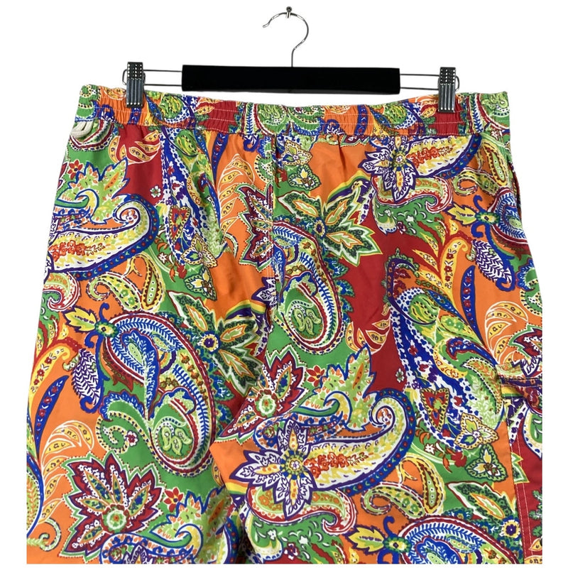 Vintage Polo by Ralph Lauren Paisley Swim Shorts Medium