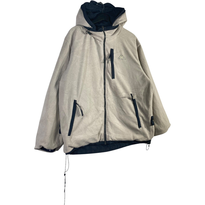 Vintage Kappa Reversible Hoodie Jacket