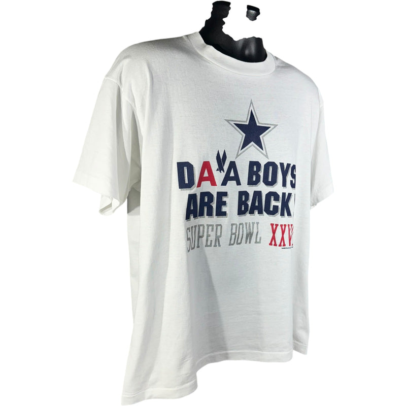 Vintage Dallas Cowboys "Da Boys Are Back In Town!" Tee