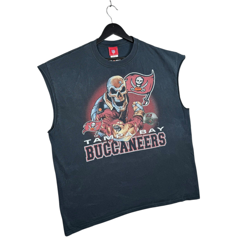 Vintage Buccaneers NFL Pirate Graphic Tank Top
