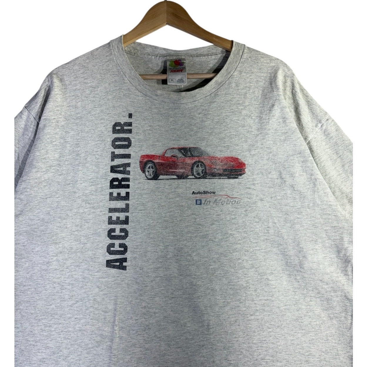 Vintage AutoShow In Motion Graphic T-Shirt