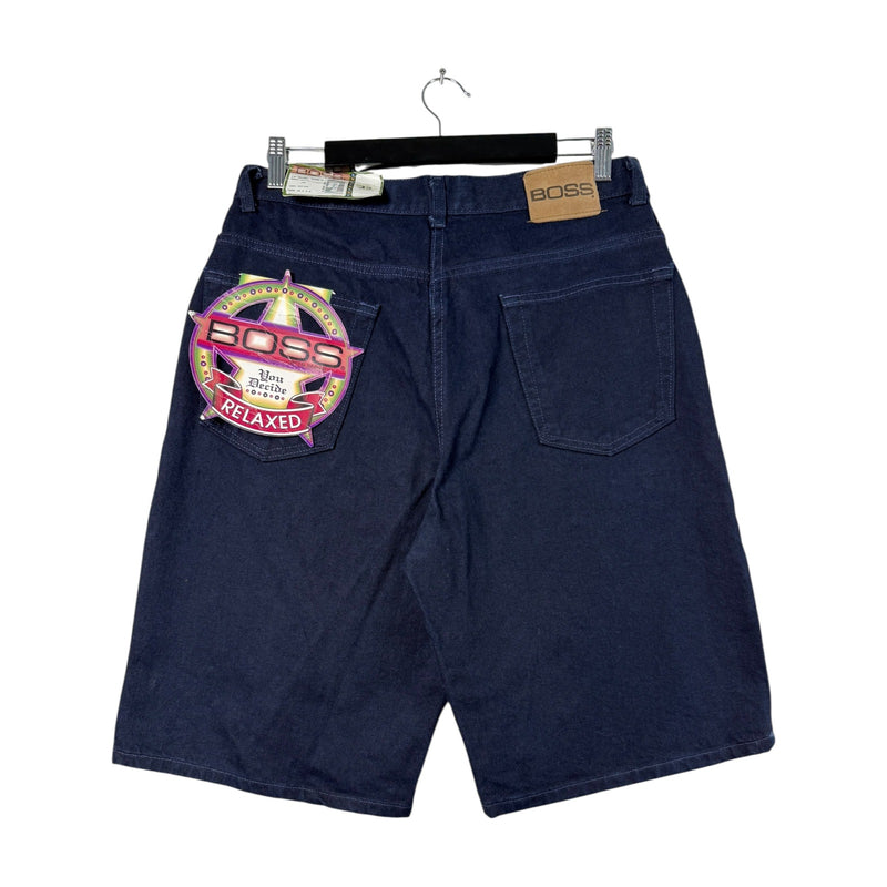 Vintage BOSS Denim Shorts NWT 33 x 11