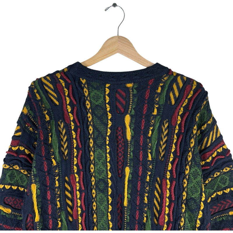 Vintage Coogi Wool 3D Knit Sweater