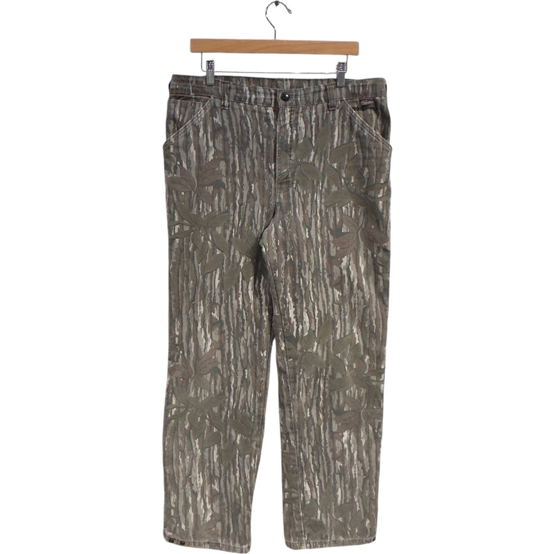 Vintage WALLS Blizzard Pruf Bottomland Camo Cargo Pants 36 x 30
