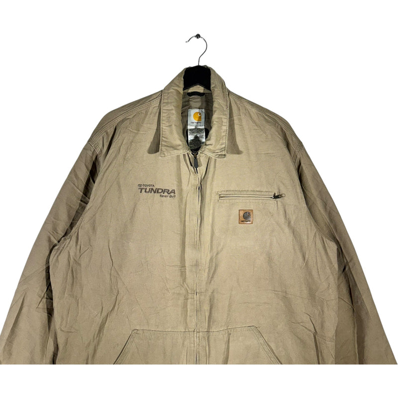 Vintage Carhartt Full Zip Toyota Tundra Workwear Jacket