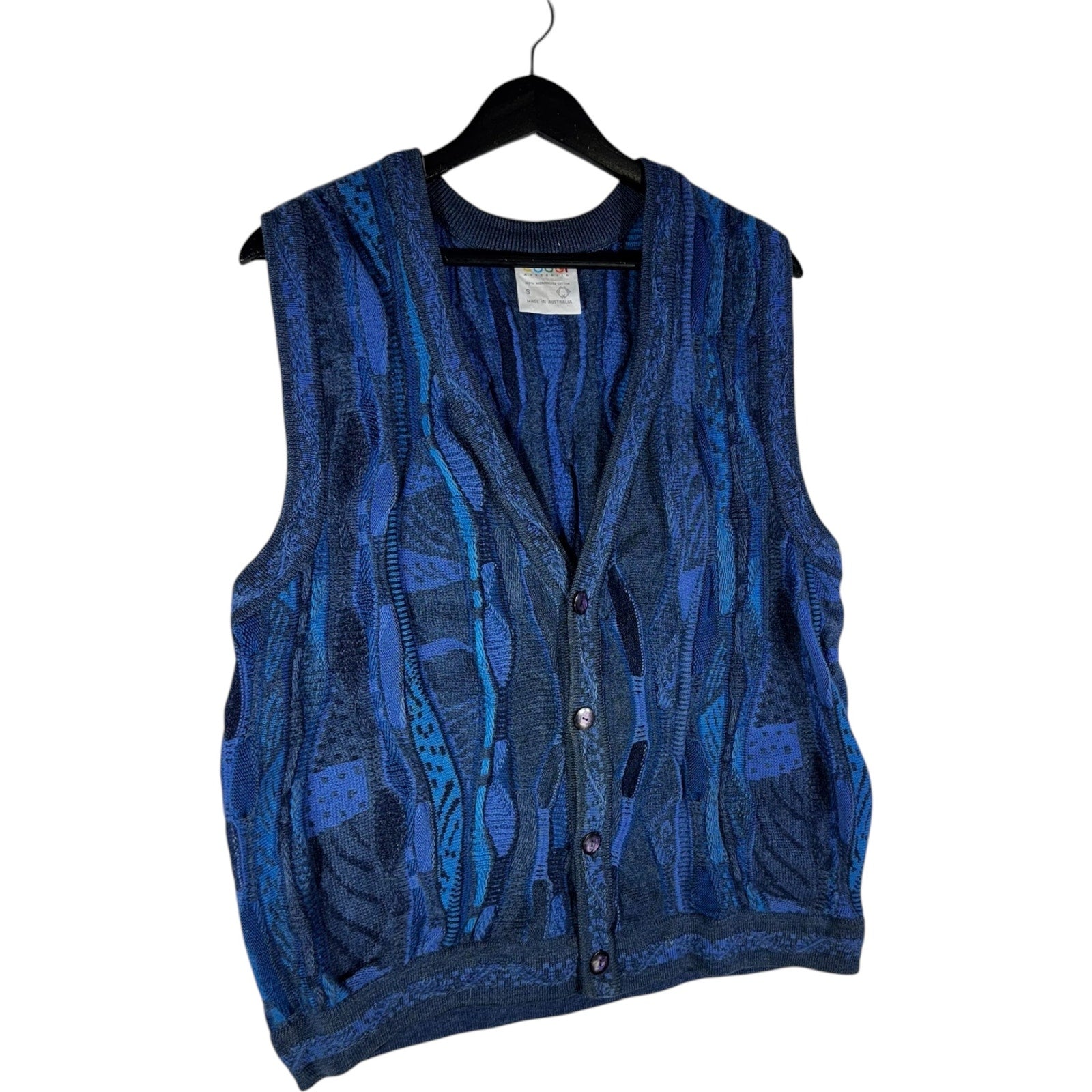 Vintage Coogi 3D Knit Sweater Vest