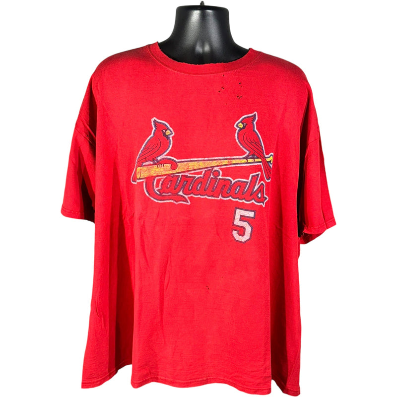 Vintage St. Louis Cardinals #5 Albert Pujols Tee 2004