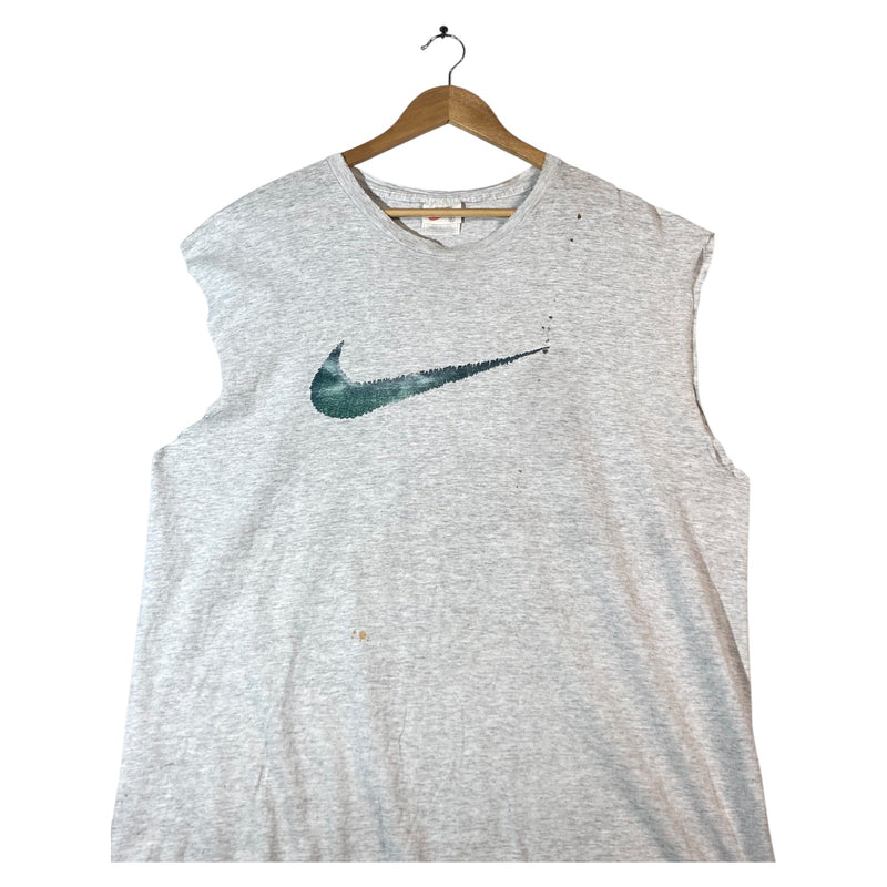 Vintage Nike Tank Top Crewneck Muscle Sleeve