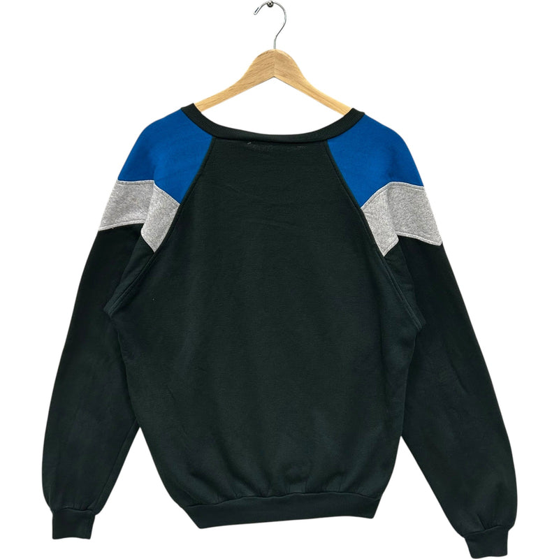 Vintage Pony Color Block Logo Crewneck 90s