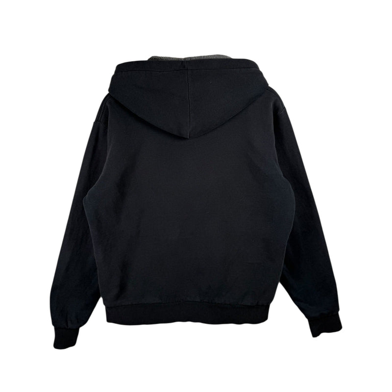 Vintage DC Logo Full Zip Sherpa Lined Hoodie