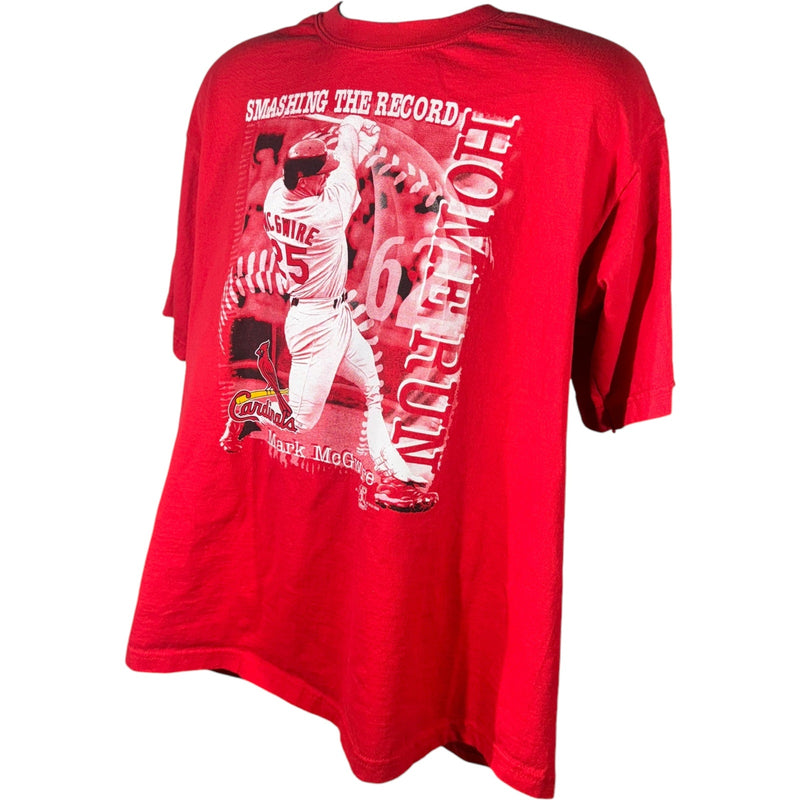 Vintage St. Louis Cardinals Mark McGwire Home Run Record Tee