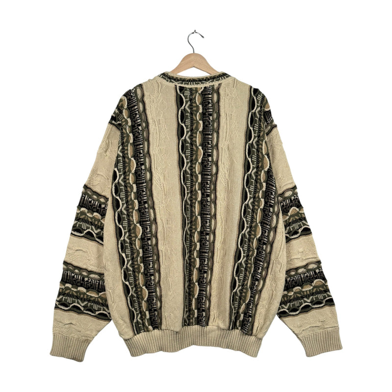 Vintage Alexander Loyd 3D Cable Knit Sweater