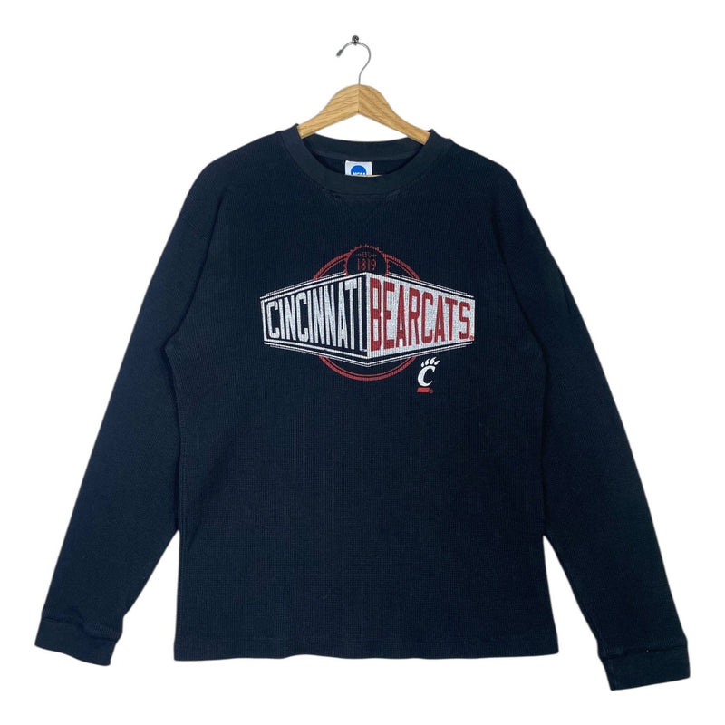 Vintage Cincinnati Bearcats NCAA Waffle Knit Crewneck