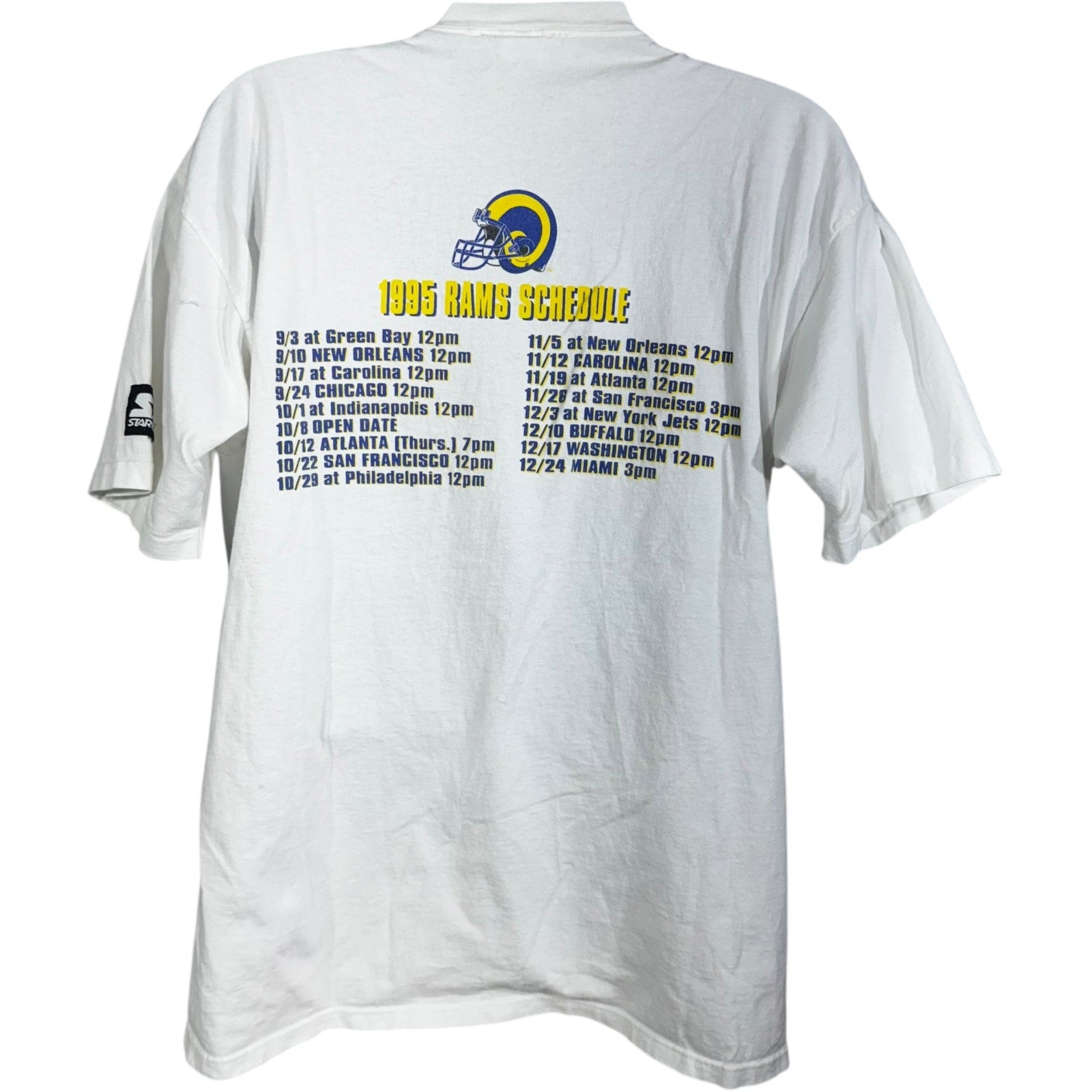 Vintage Starter St. Louis Rams Inaugural Season NFL Tee