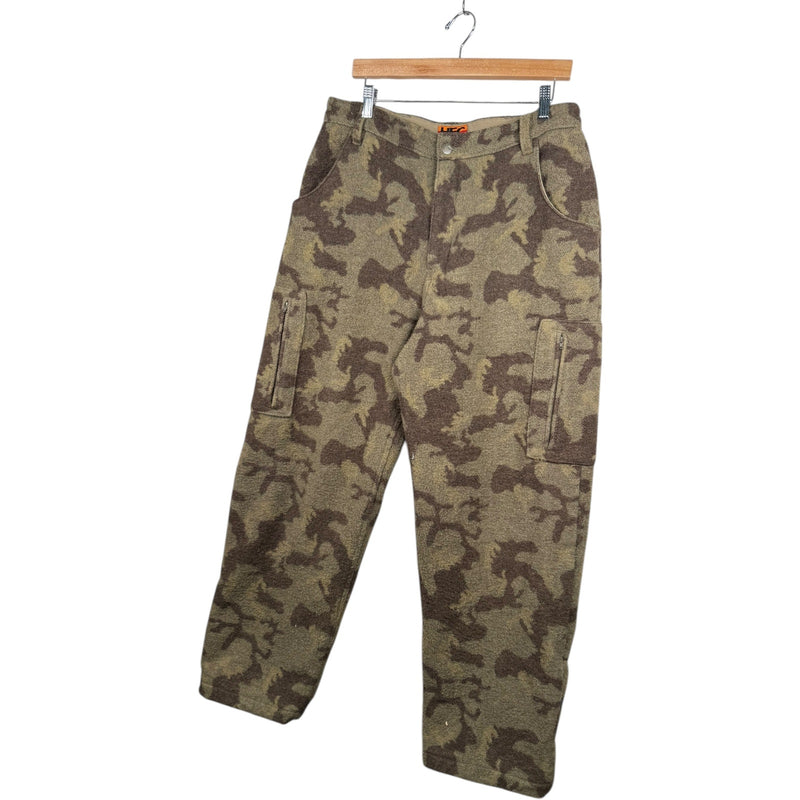 Vintage HFC Camo Wool Blend Cargo Pants