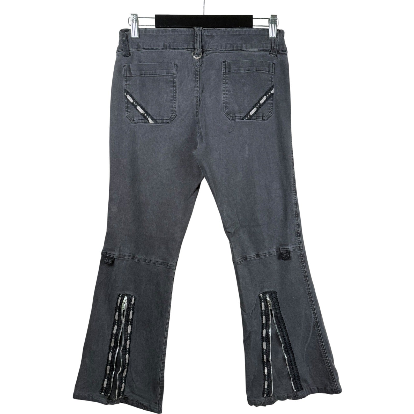 Vintage Tripp NYC Goth Punk Wide Leg Jeans 32